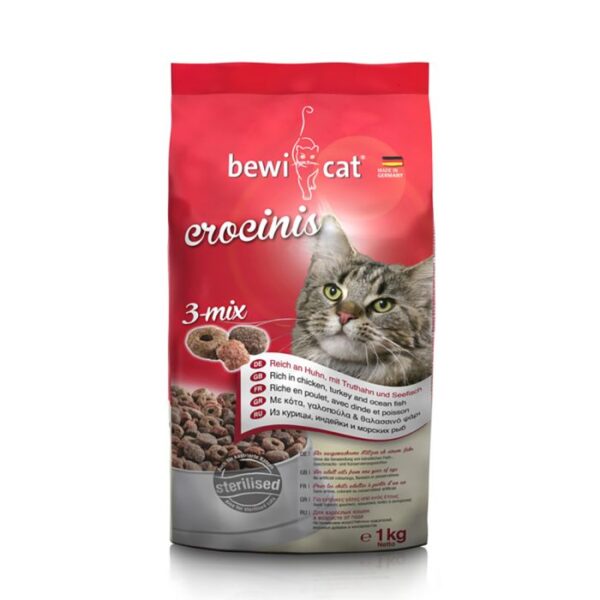 BEWI CAT CROCINIS Katzenfutter & Snacks Hunde & Katzen Tiernahrung - Kauartikel - Zubehör