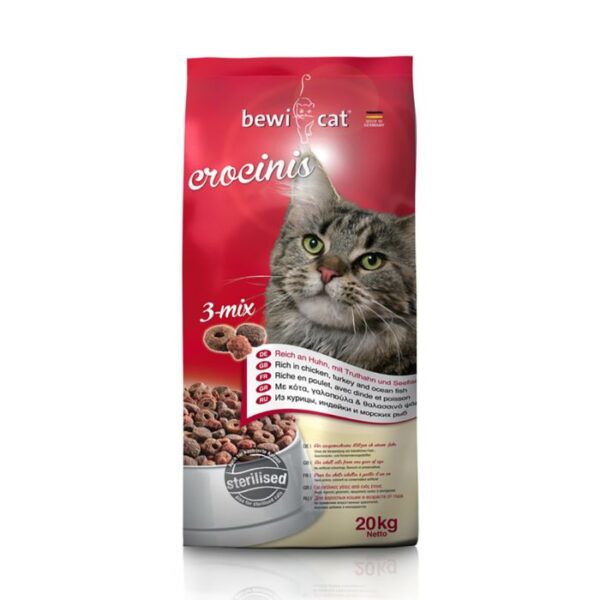 BEWI CAT CROCINIS Katzenfutter & Snacks Hunde & Katzen Tiernahrung - Kauartikel - Zubehör