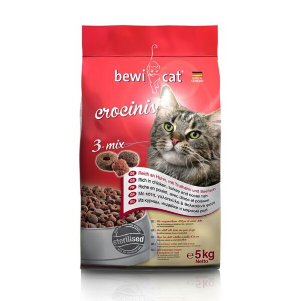 BEWI CAT CROCINIS Katzenfutter & Snacks Hunde & Katzen Tiernahrung - Kauartikel - Zubehör