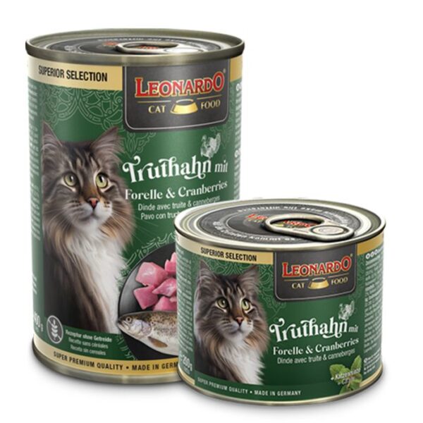 LEONARDO® SUPERIOR SELECTION TRUTHAN MIT FORELLE UND GRANBERRYS Katzenfutter & Zubehör Hunde & Katzen Tiernahrung - Kauartikel - Zubehör