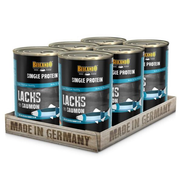 BELCANDO® SINGLE PROTEIN LACHS Hundefutter & Zubehör Hunde & Katzen Tiernahrung - Kauartikel - Zubehör